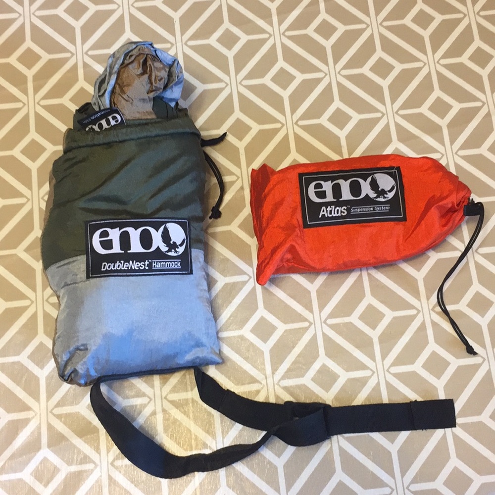 Eno double nest hammock with straps